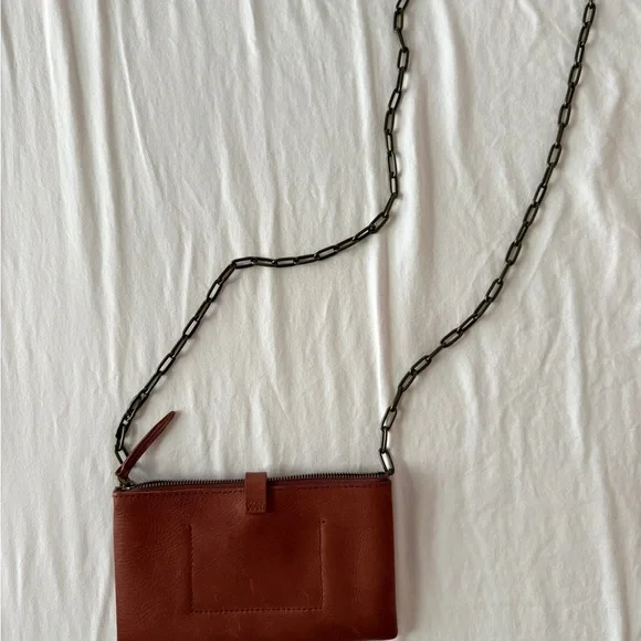 Madewell Leather Transport Accordion Crossbody Purse - Picture 5 of 6